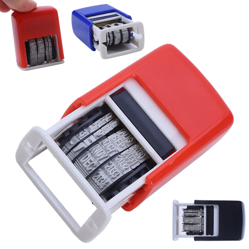 Rubber Date Stamp - Zestaw Mini Stempelków do Planowania, Datownik