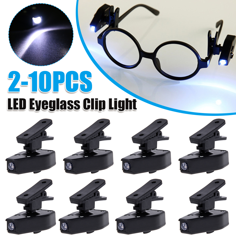 Book Weight Glass - Regulowana mini lampka do czytania LED,