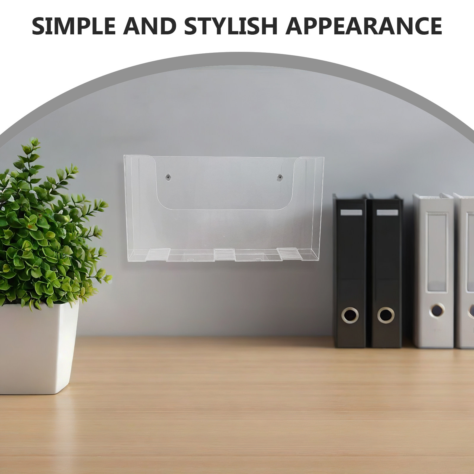2 szt. akrylowych uchwytów na  – Magazine Holder Rack recenzja i cena