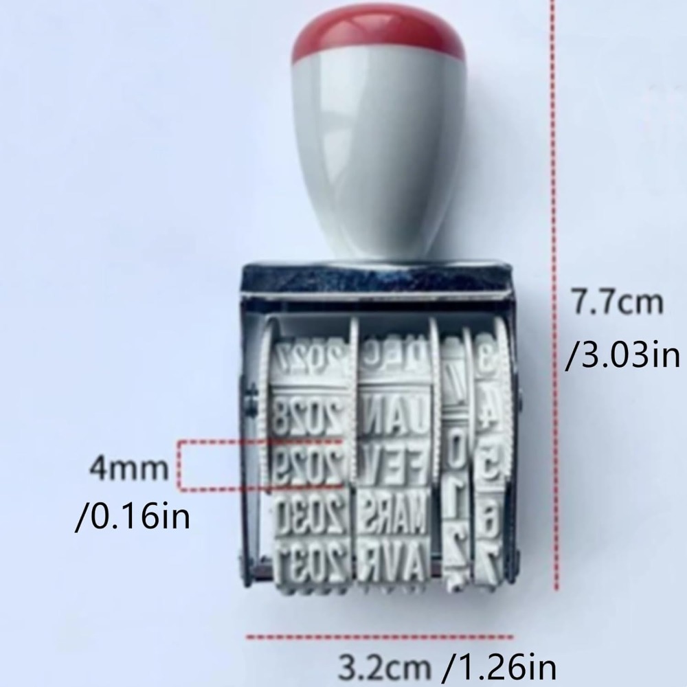 DIY Obrotowy Stempel z Datą i  – Rubber Date Stamp recenzja i cena