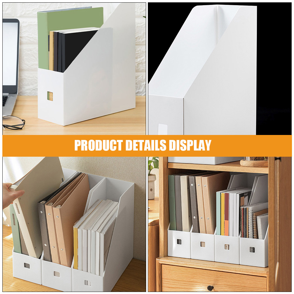 4 szt. plastikowych organizeró – Magazine Holder Rack recenzja i cena