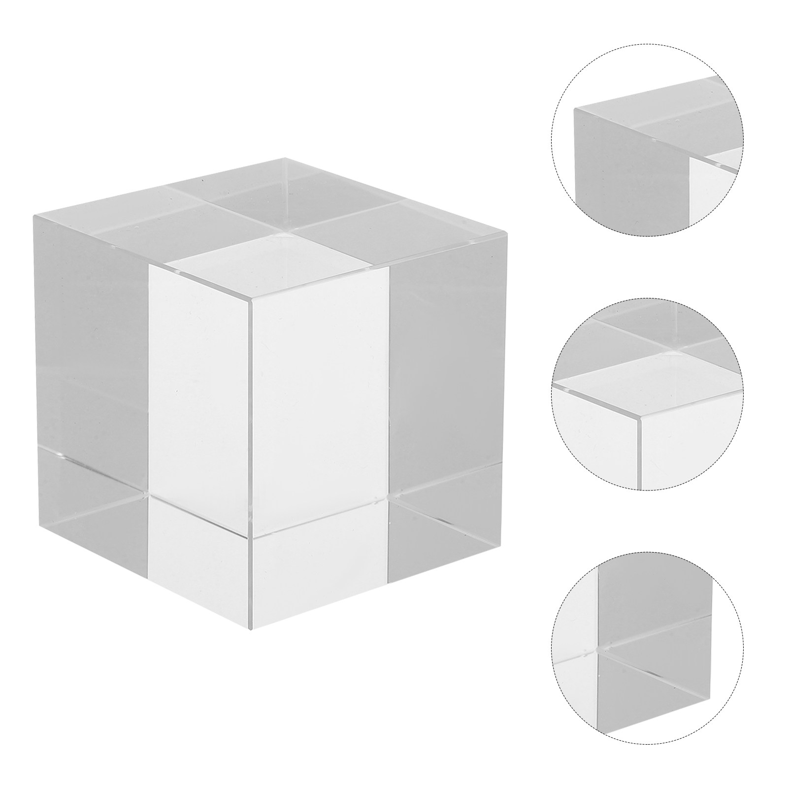 Kwadratowy kryształowy przycis – Book Weight Glass recenzja i cena