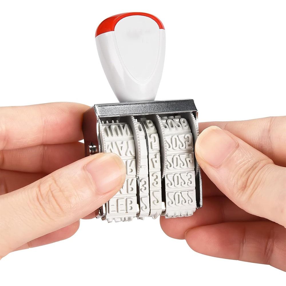 Praktyczny cyfrowy stempel z d – Rubber Date Stamp recenzja i cena